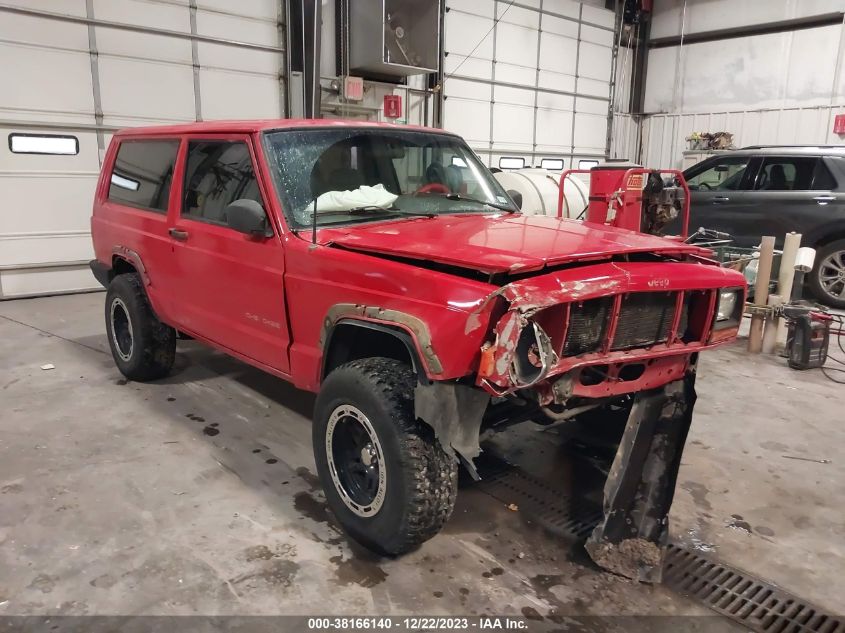 1997 Jeep Cherokee Se VIN: 1J4FJ27S7VL593799 Lot: 40364643