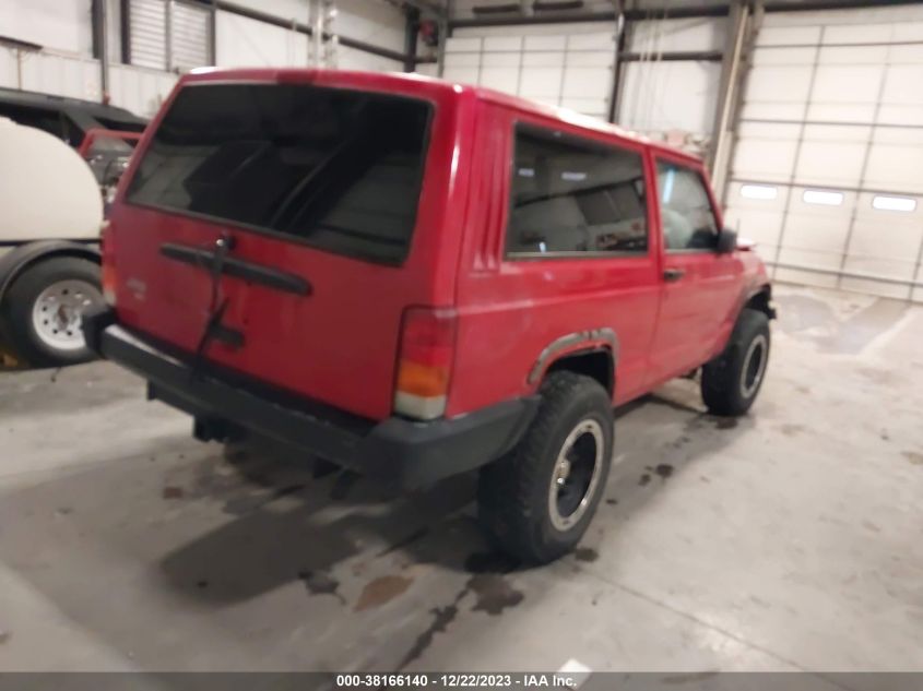 1997 Jeep Cherokee Se VIN: 1J4FJ27S7VL593799 Lot: 40364643