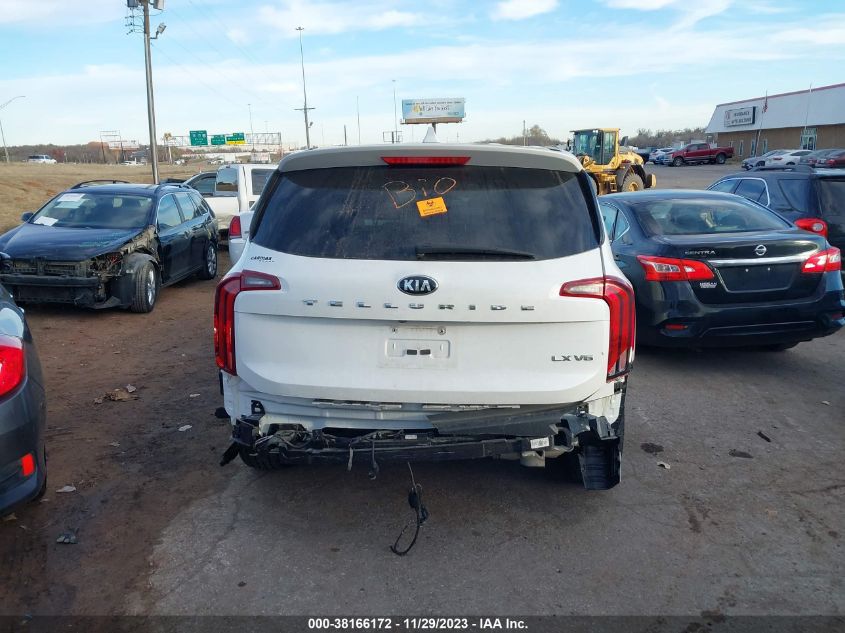 2021 Kia Telluride Lx VIN: 5XYP24HC4MG097458 Lot: 38166172