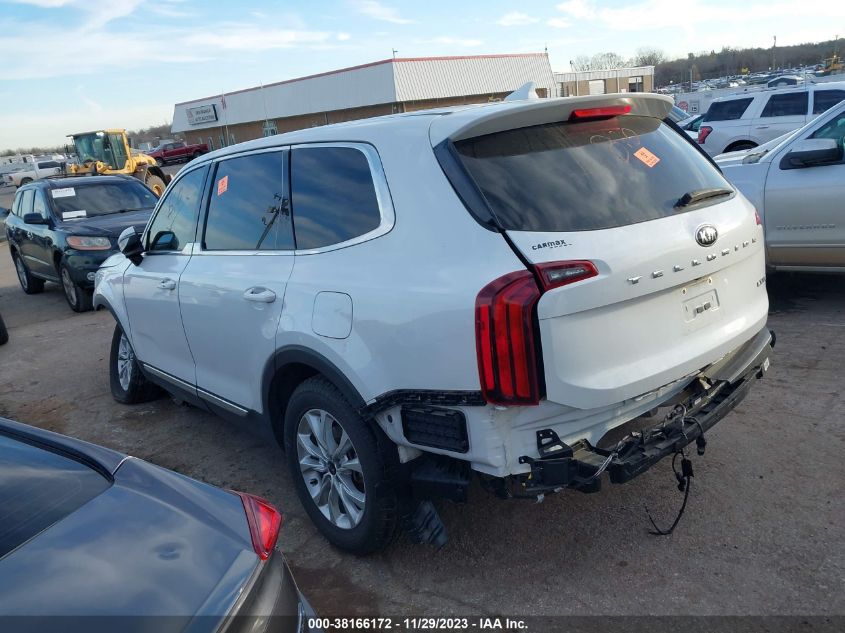 2021 Kia Telluride Lx VIN: 5XYP24HC4MG097458 Lot: 38166172