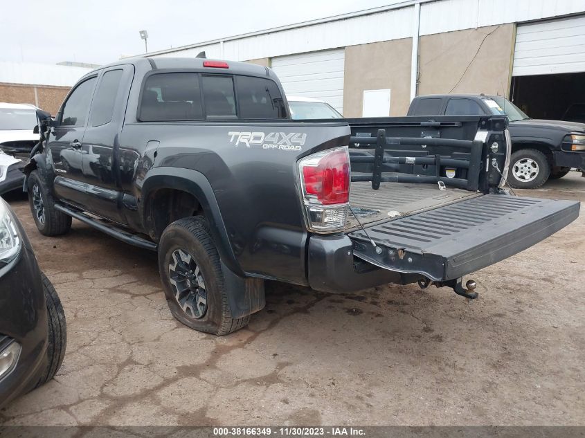 2017 Toyota Tacoma Trd Off Road VIN: 5TFSZ5AN4HX052272 Lot: 38166349