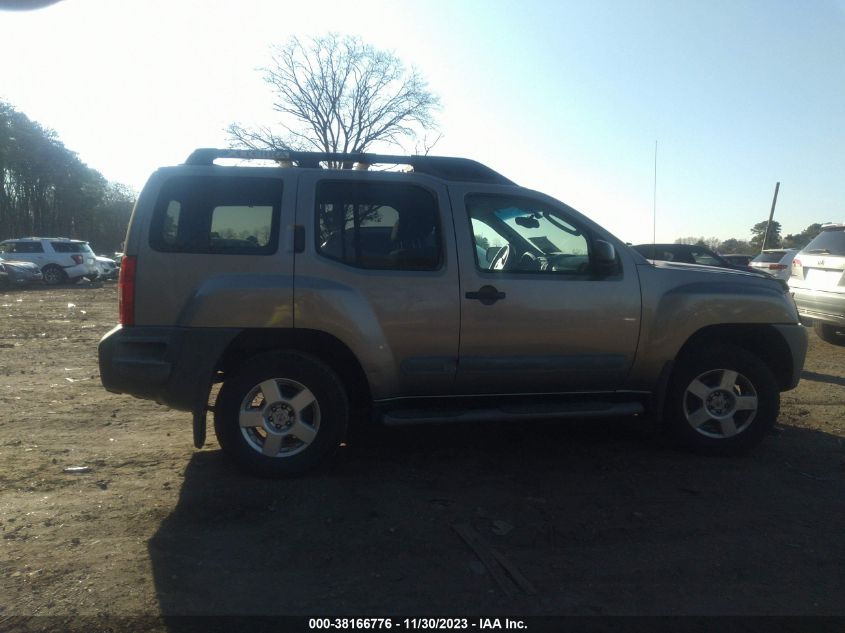 2005 Nissan Xterra S VIN: 5N1AN08W05C606091 Lot: 38166776