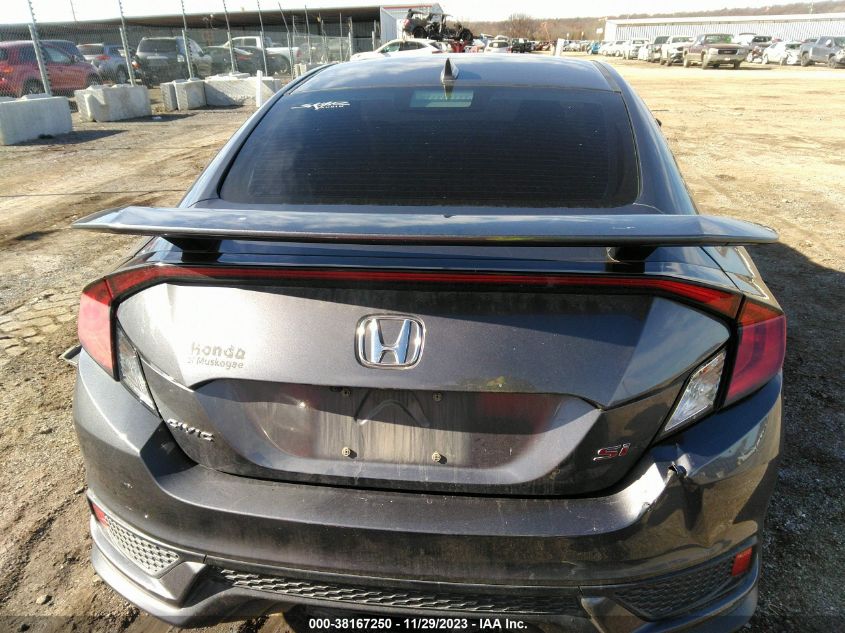 2018 Honda Civic Si VIN: 2HGFC3A52JH758093 Lot: 38167250