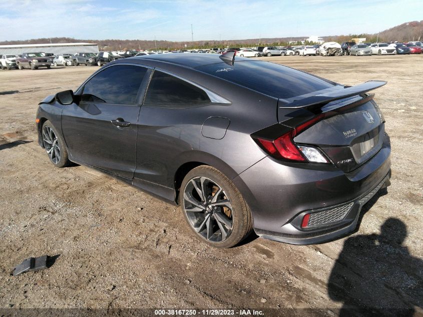 2018 Honda Civic Si VIN: 2HGFC3A52JH758093 Lot: 38167250