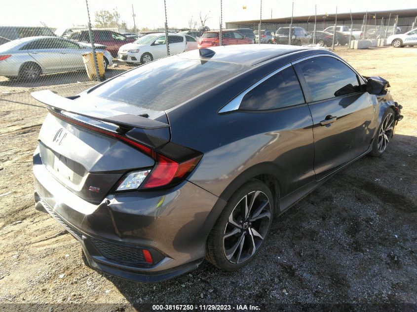 2018 Honda Civic Si VIN: 2HGFC3A52JH758093 Lot: 38167250