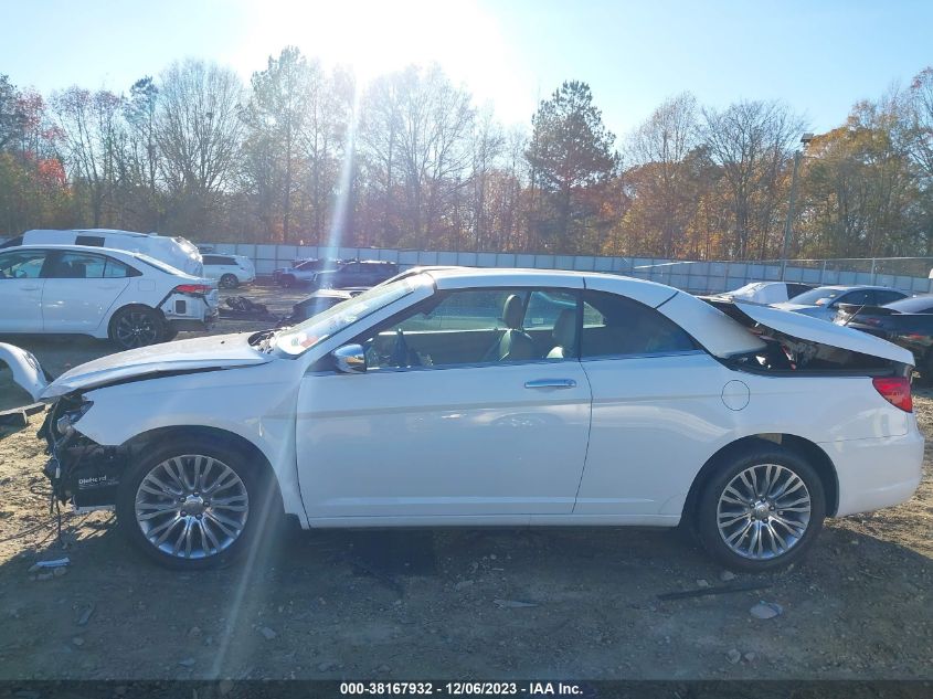 2013 Chrysler 200 Limited VIN: 1C3BCBFG6DN508857 Lot: 38167932