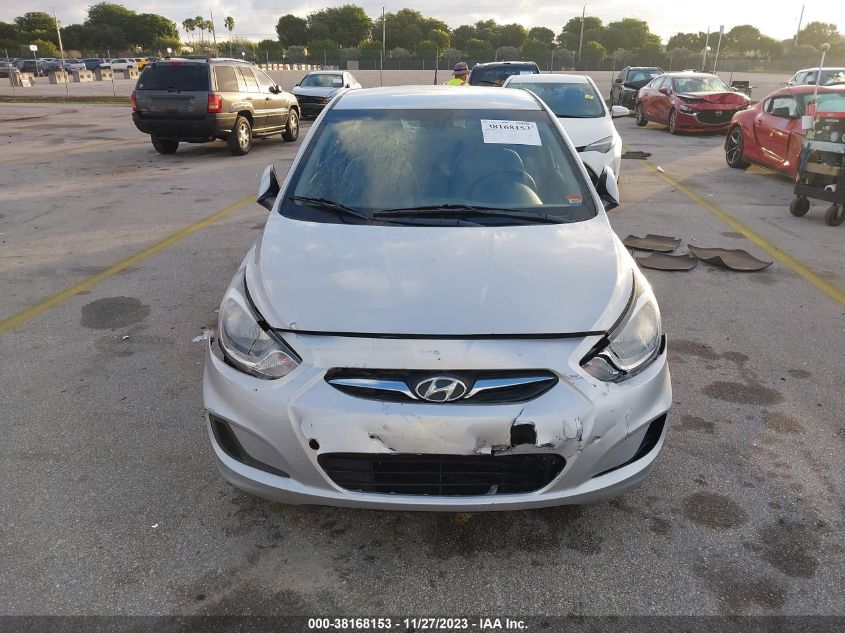 2014 Hyundai Accent Gls VIN: KMHCT4AE3EU634632 Lot: 38168153