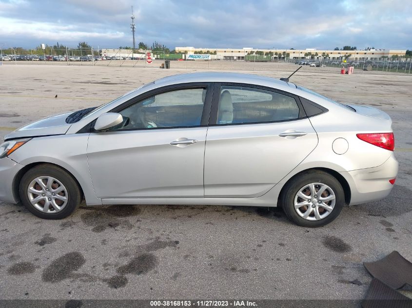 2014 Hyundai Accent Gls VIN: KMHCT4AE3EU634632 Lot: 38168153