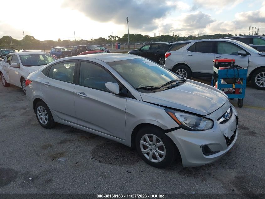 2014 Hyundai Accent Gls VIN: KMHCT4AE3EU634632 Lot: 38168153