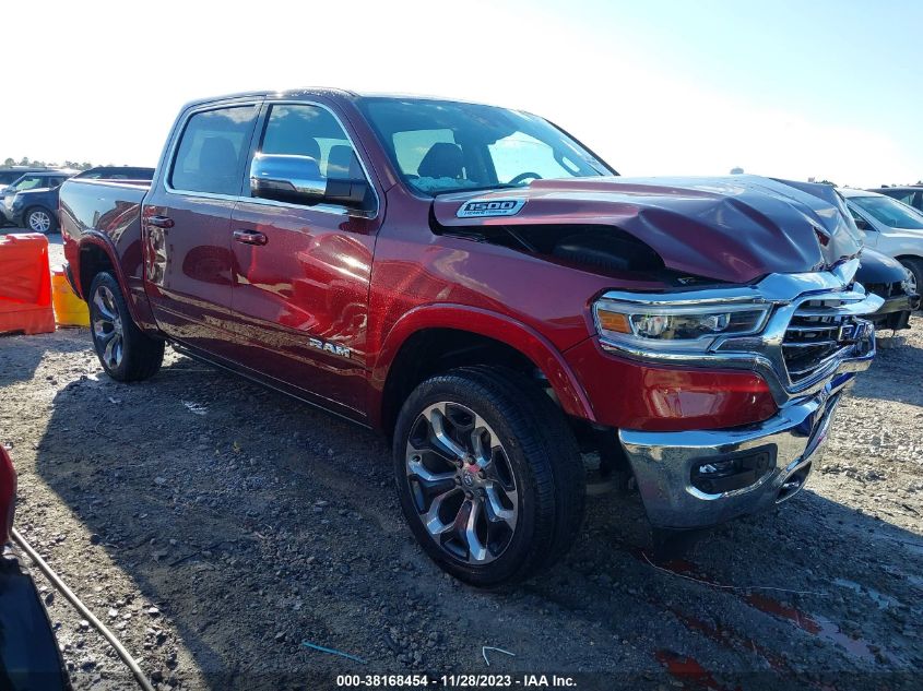 2023 Ram 1500 Limited Longhorn 4X4 5'7" Box VIN: 1C6SRFKT5PN584733 Lot: 38168454