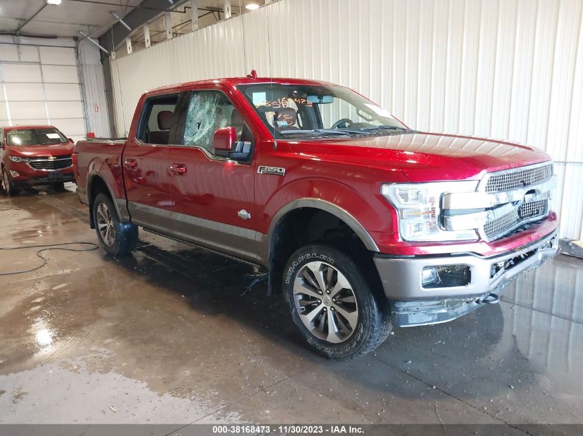 2019 Ford F-150 King Ranch VIN: 1FTEW1E57KFD46268 Lot: 38168473