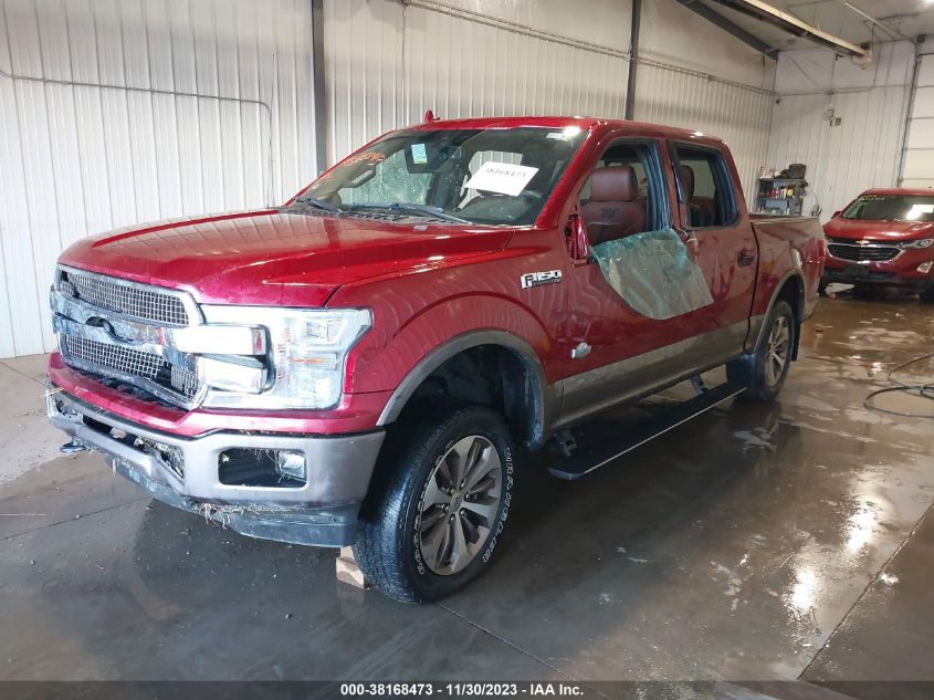 2019 Ford F-150 King Ranch VIN: 1FTEW1E57KFD46268 Lot: 38168473