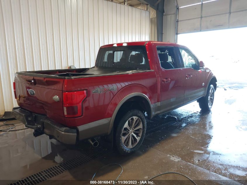 2019 Ford F-150 King Ranch VIN: 1FTEW1E57KFD46268 Lot: 38168473