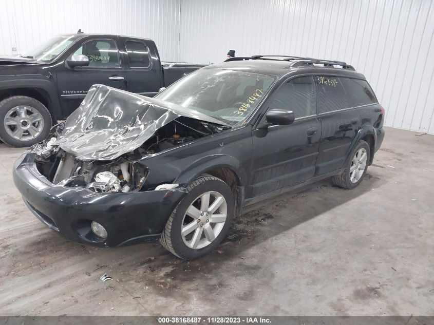 2006 Subaru Outback 2.5I VIN: 4S4BP61C067335724 Lot: 38168487