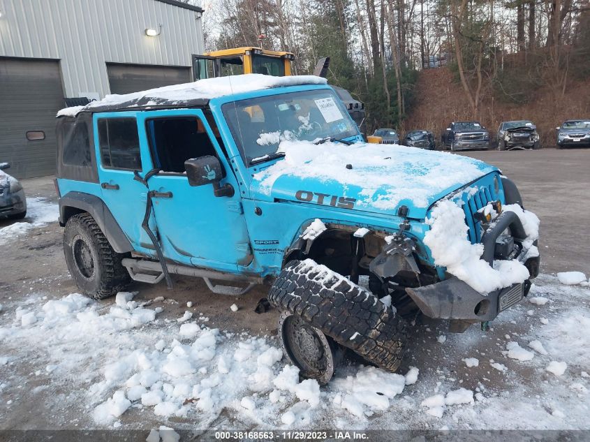 2017 Jeep Wrangler Unlimited Sport 4X4 VIN: 1C4HJWDG1HL677109 Lot: 38168563