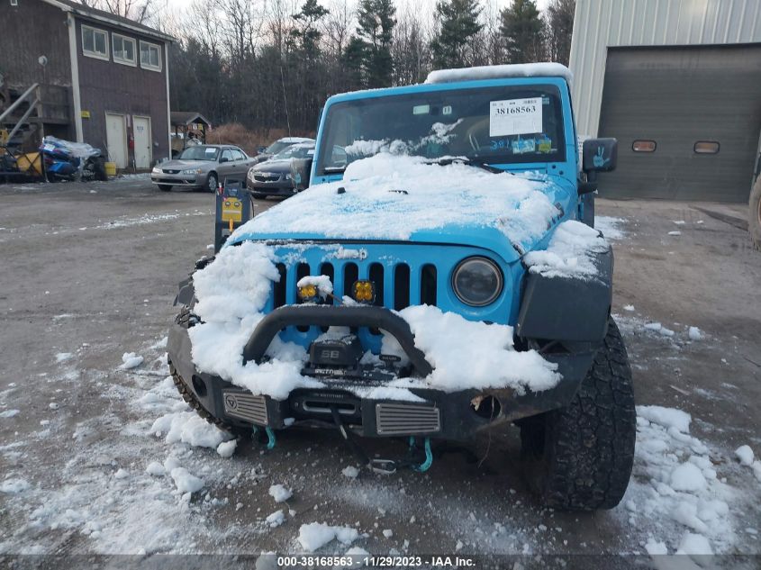 2017 Jeep Wrangler Unlimited Sport 4X4 VIN: 1C4HJWDG1HL677109 Lot: 38168563