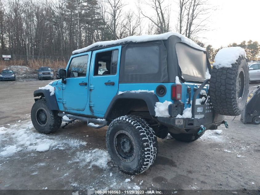 2017 Jeep Wrangler Unlimited Sport 4X4 VIN: 1C4HJWDG1HL677109 Lot: 38168563