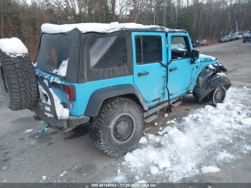 2017 Jeep Wrangler Unlimited Sport 4X4 VIN: 1C4HJWDG1HL677109 Lot: 38168563