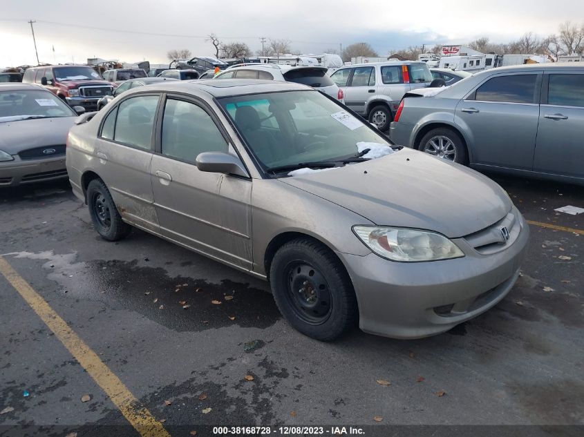 2004 Honda Civic Ex VIN: 1HGES26894L019497 Lot: 38168728