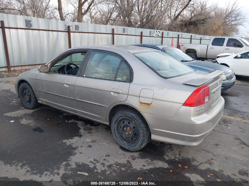 2004 Honda Civic Ex VIN: 1HGES26894L019497 Lot: 38168728