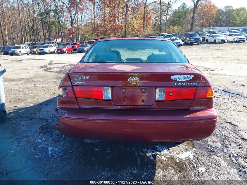 2000 Toyota Camry Le VIN: 4T1BG22K6YU742854 Lot: 38168830