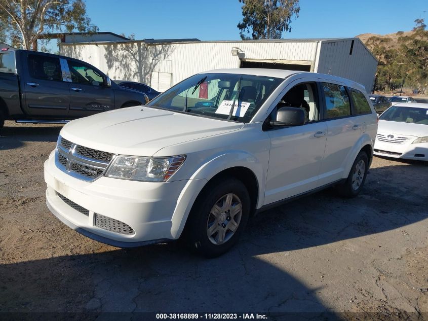 2012 Dodge Journey Se/Avp VIN: 3C4PDCAB9CT224184 Lot: 38168899