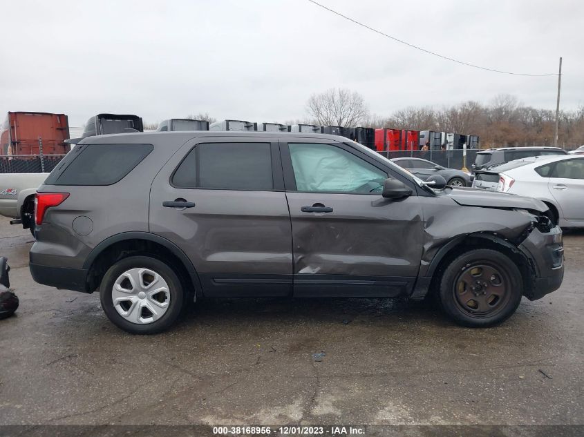 2017 Ford Utility Police Interceptor VIN: 1FM5K8AR1HGC56769 Lot: 38168956