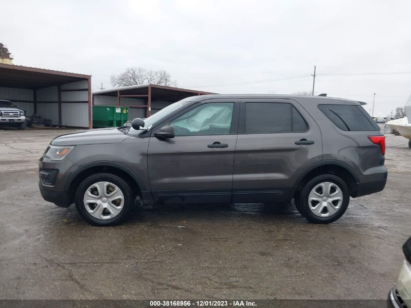 2017 Ford Utility Police Interceptor VIN: 1FM5K8AR1HGC56769 Lot: 38168956