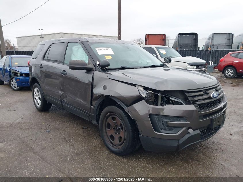 2017 Ford Utility Police Interceptor VIN: 1FM5K8AR1HGC56769 Lot: 38168956