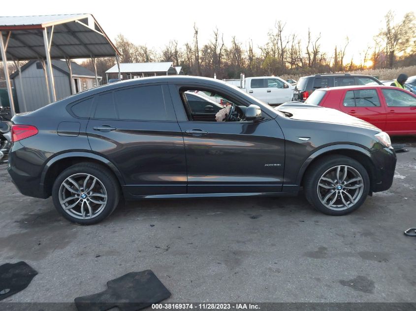 2018 BMW X4 xDrive28I VIN: 5UXXW3C56J0T82038 Lot: 38169374