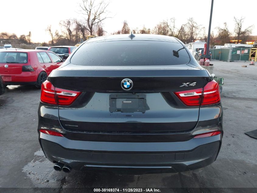 2018 BMW X4 xDrive28I VIN: 5UXXW3C56J0T82038 Lot: 38169374