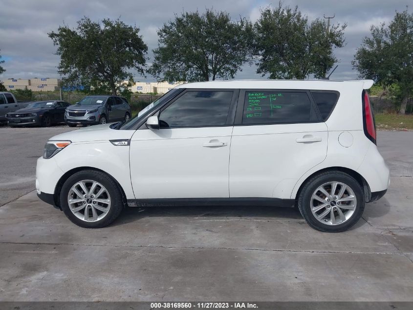 2017 Kia Soul + VIN: KNDJP3A5XH7503596 Lot: 38169560