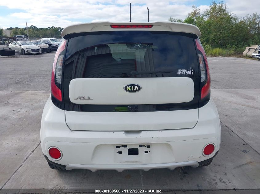 2017 Kia Soul + VIN: KNDJP3A5XH7503596 Lot: 38169560