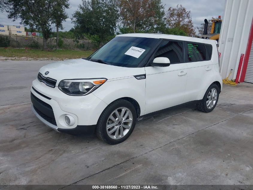 2017 Kia Soul + VIN: KNDJP3A5XH7503596 Lot: 38169560