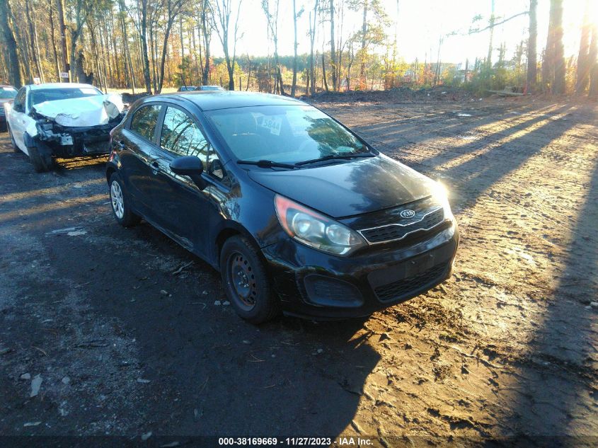 2013 Kia Rio Ex VIN: KNADN5A37D6113209 Lot: 38169669