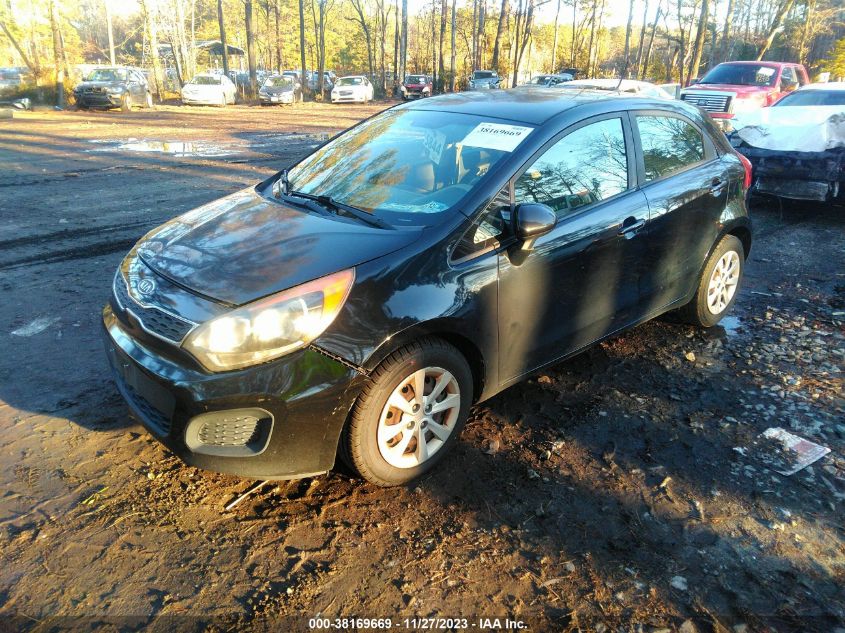 2013 Kia Rio Ex VIN: KNADN5A37D6113209 Lot: 38169669