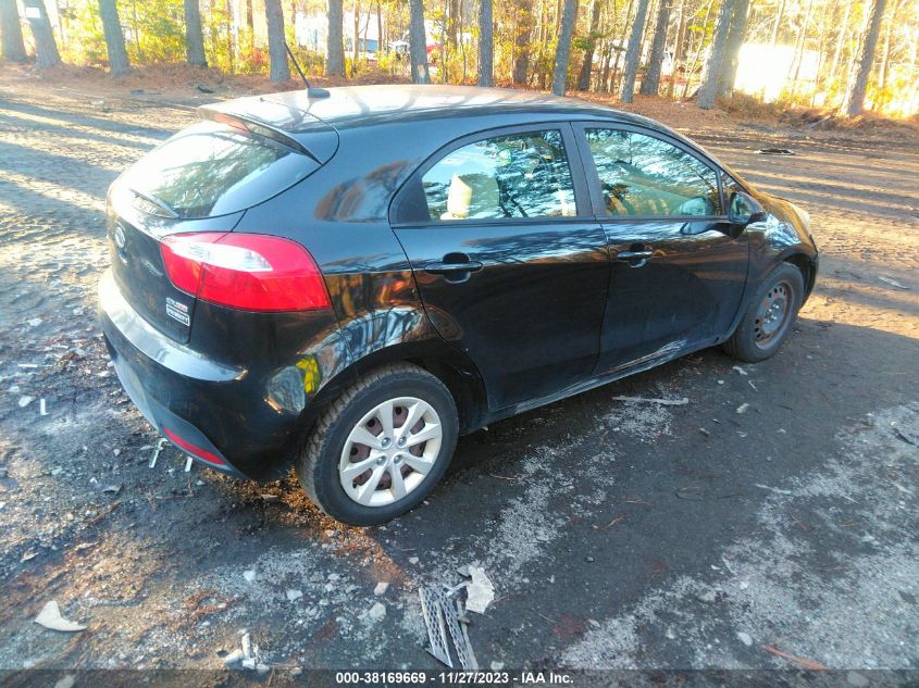 2013 Kia Rio Ex VIN: KNADN5A37D6113209 Lot: 38169669