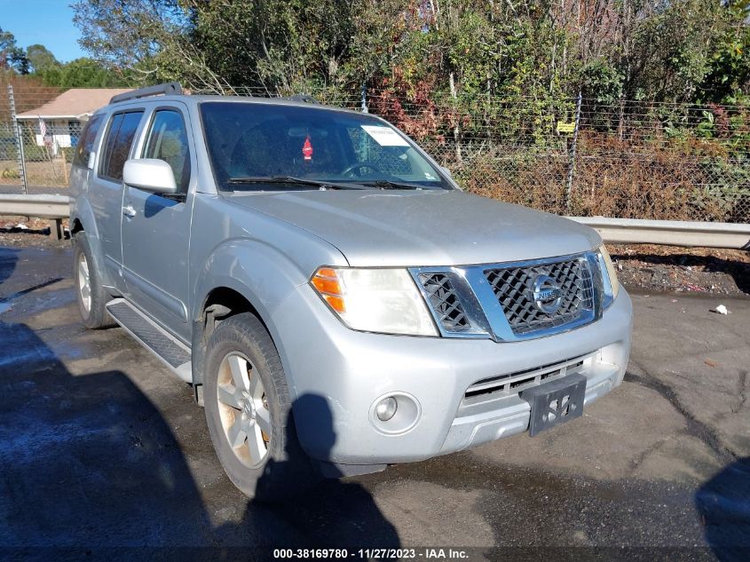 5N1AR18B99C611125 2009 Nissan Pathfinder Se