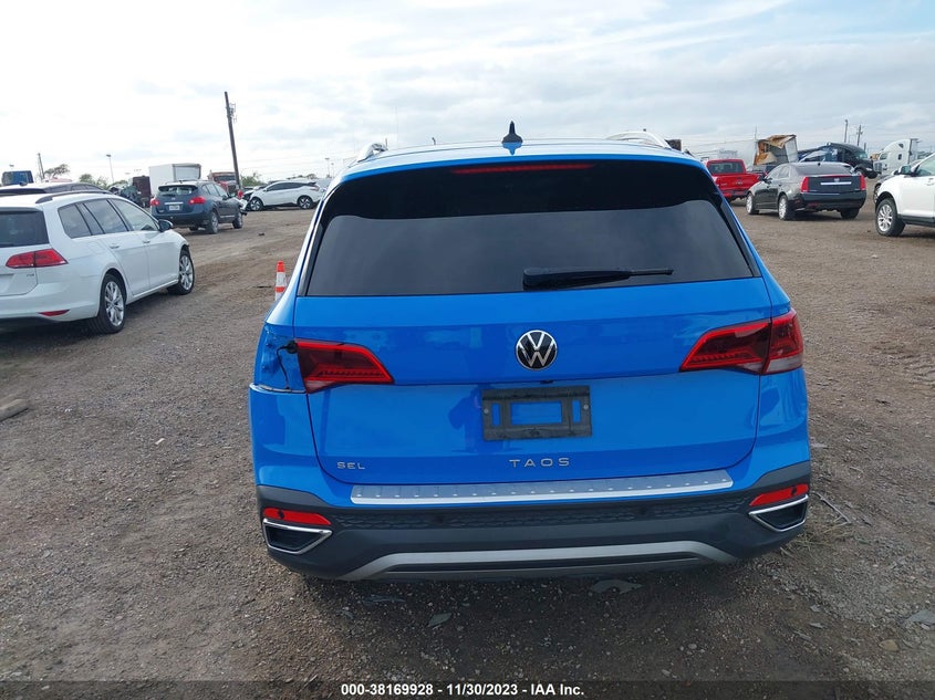 2022 VOLKSWAGEN TAOS 1.5T SEL - 3VV1X7B27NM022297