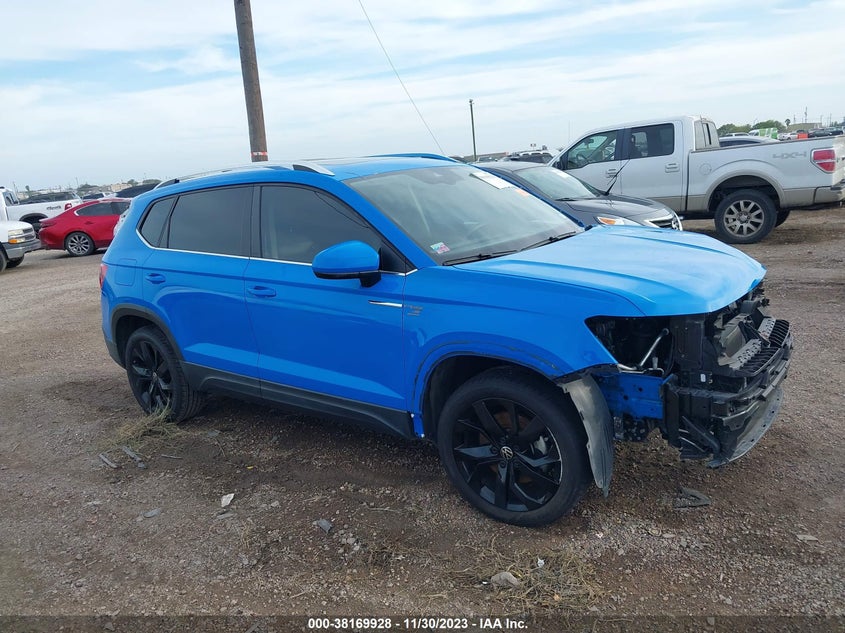 2022 VOLKSWAGEN TAOS 1.5T SEL - 3VV1X7B27NM022297