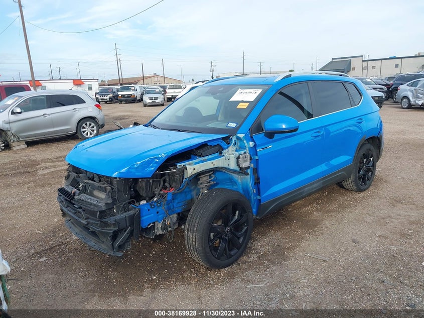 2022 VOLKSWAGEN TAOS 1.5T SEL - 3VV1X7B27NM022297