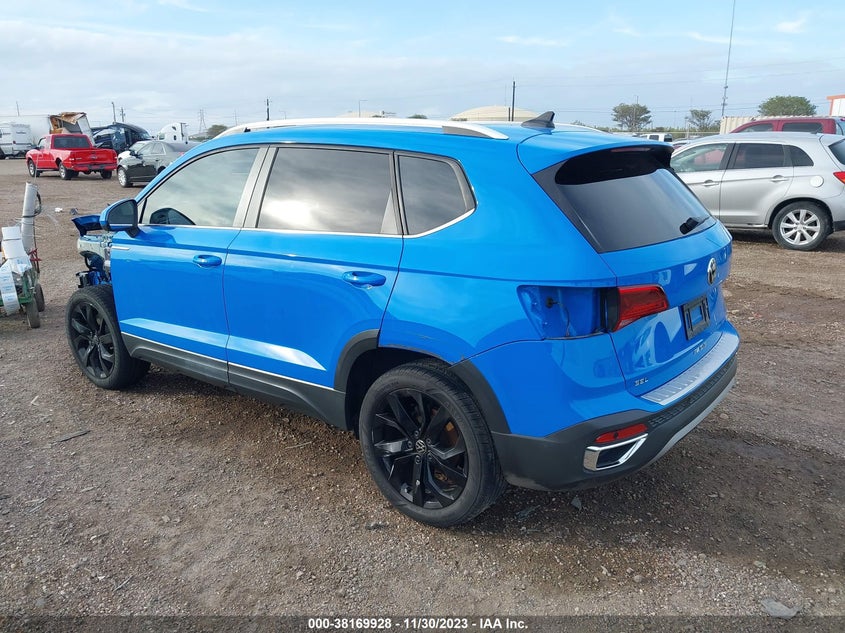 2022 VOLKSWAGEN TAOS 1.5T SEL - 3VV1X7B27NM022297