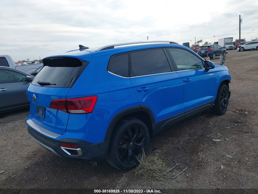 2022 VOLKSWAGEN TAOS 1.5T SEL - 3VV1X7B27NM022297