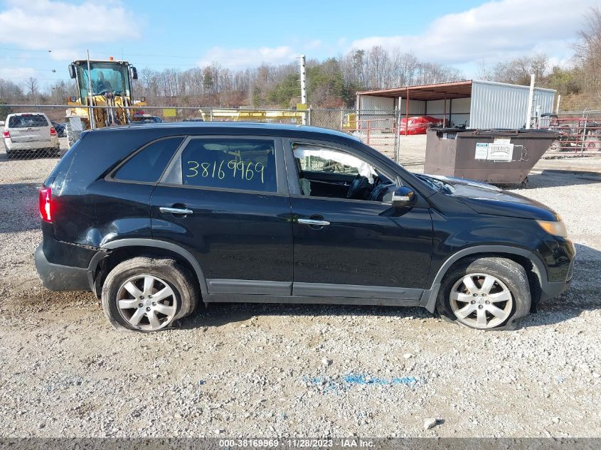 2012 Kia Sorento Lx VIN: 5XYKT4A1XCG229704 Lot: 38169969