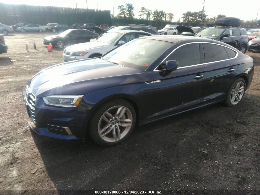 WAUANCF54KA019672 2019 Audi A5 45 Premium