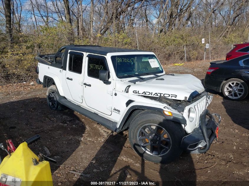 2020 Jeep Gladiator Overland VIN: 1C6HJTFG9LL175475 Lot: 38170217