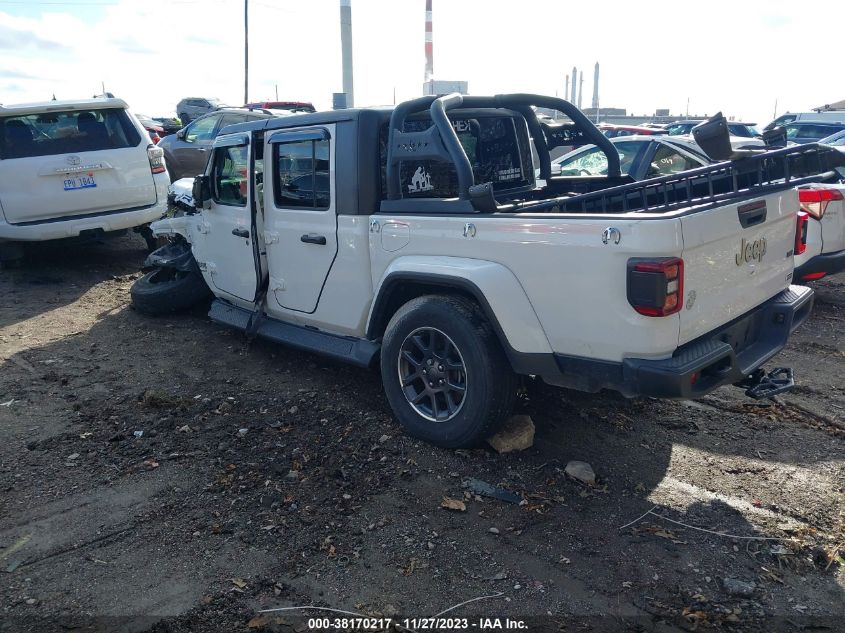 2020 Jeep Gladiator Overland VIN: 1C6HJTFG9LL175475 Lot: 38170217