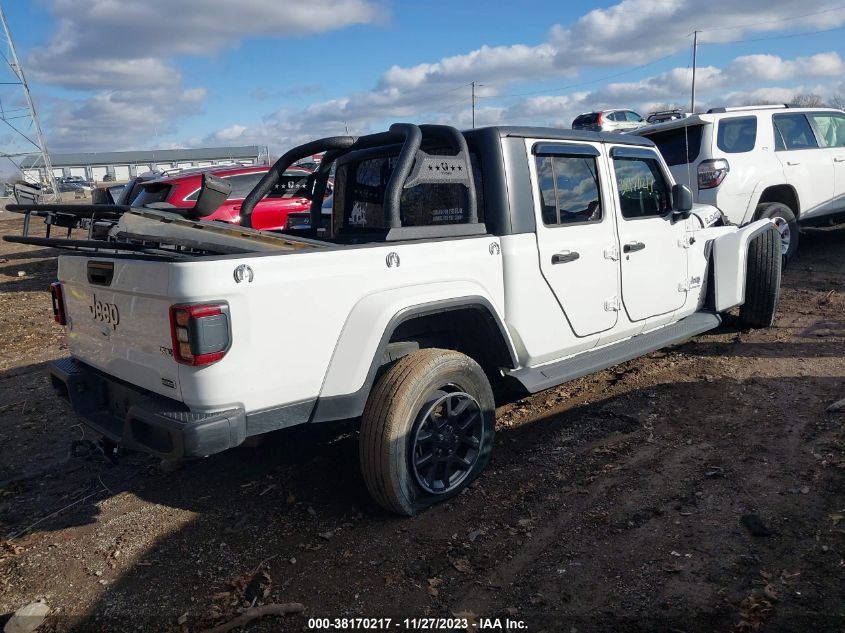 2020 Jeep Gladiator Overland VIN: 1C6HJTFG9LL175475 Lot: 38170217