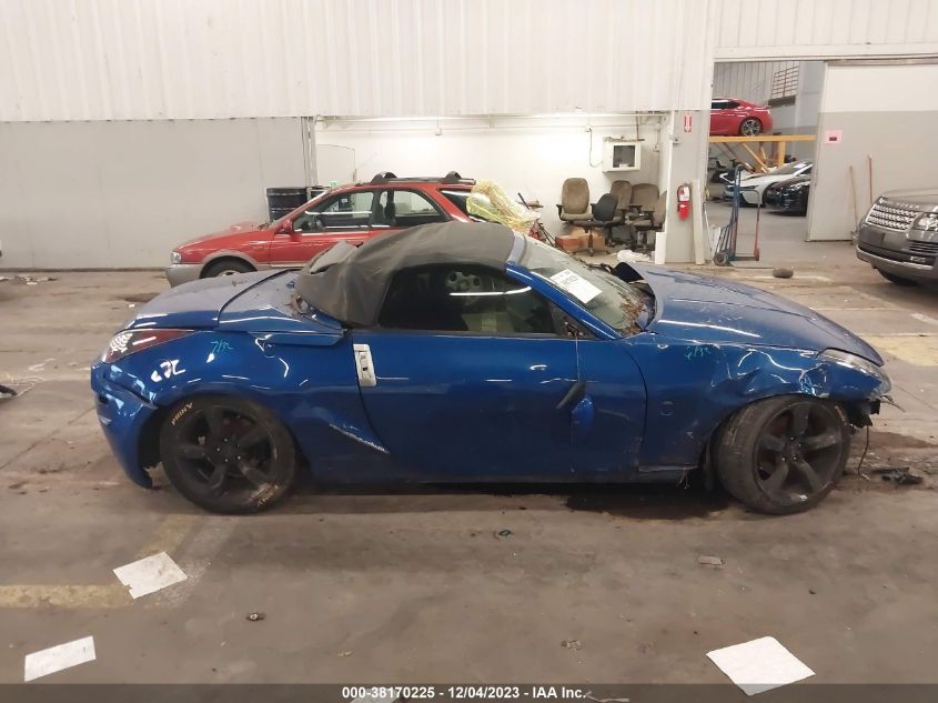 2005 Nissan 350Z Touring VIN: JN1AZ36A75M754849 Lot: 38170225