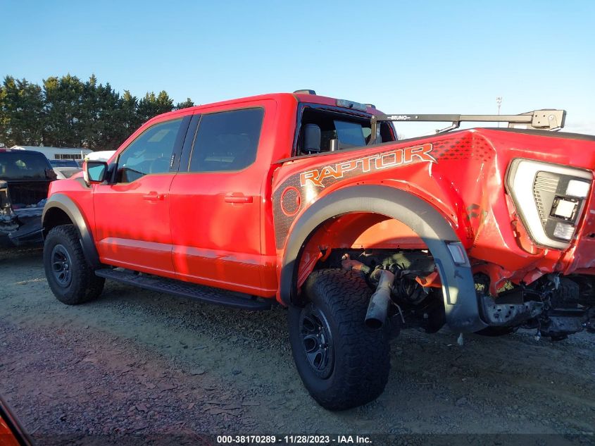 2023 Ford F-150 Raptor VIN: 1FTFW1RG4PFB17389 Lot: 38170289